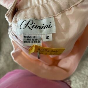 Vintage 100% silk women’s skirt suit